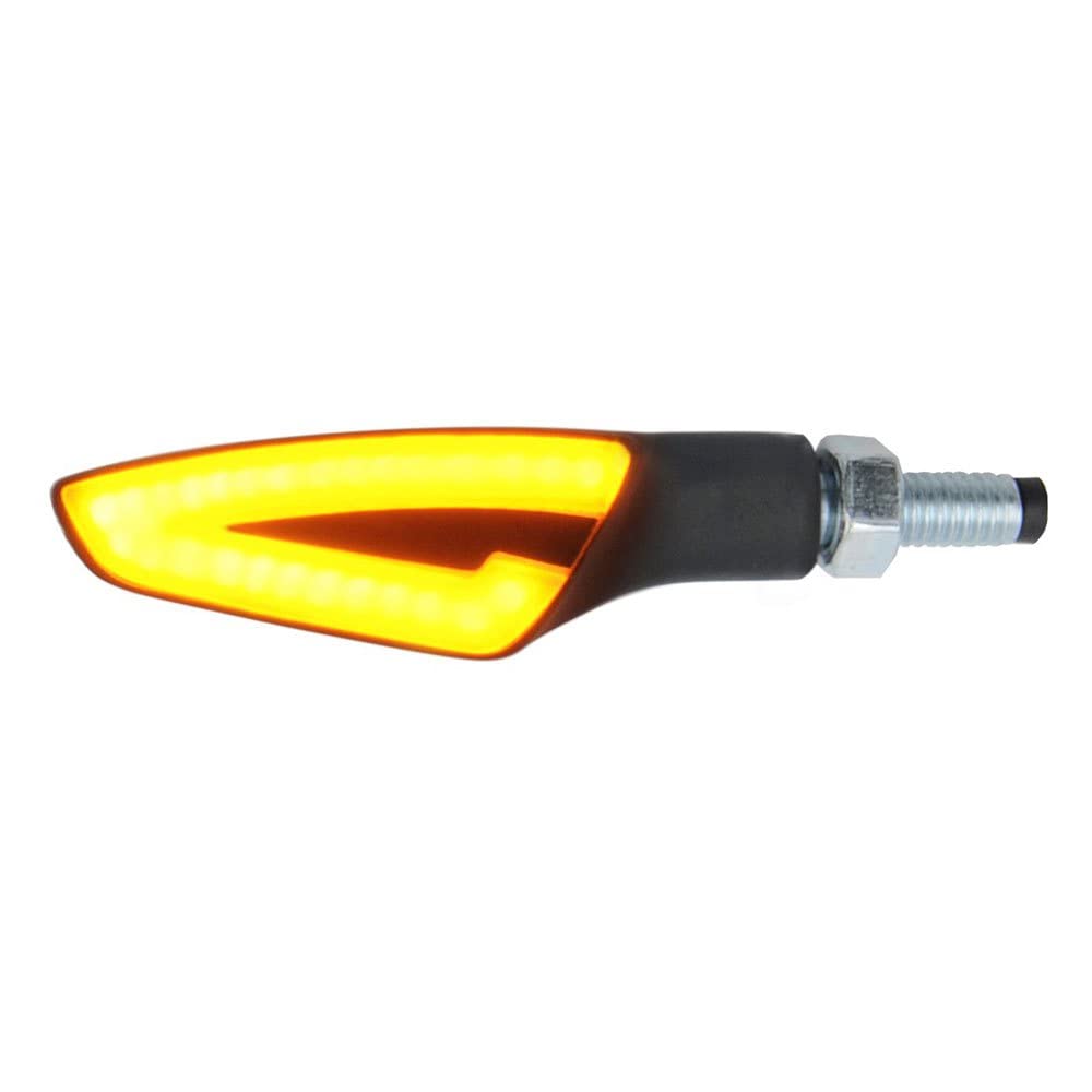 Intermitentes LIGHTECH E8 LED Aluminio - Negro