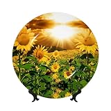 Différents emplacements : les assiettes en céramique ont des motifs exquis et de beaux présentoirs, vous pouvez les placer où vous voulez décorer selon vos motifs préférés