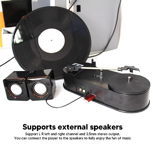 Beufee Tourne-Disque, Tourne-Disque Portable USB vers MP3, Support De Convertisseur 33 45 PRM, Lecteur Vintage avec Emplacement pour Carte Mémoire Stéréo 3,5 Mm - Les Beatles, Paul McCartney, John Lennon, RIngo Starr, George Harrison Beufee Tourne-Disque, Tourne-Disque Portable USB vers MP3, Support De Convertisseur 33 45 PRM, Lecteur Vintage avec Emplacement pour Carte Mémoire Stéréo 3,5 Mm – Image 3