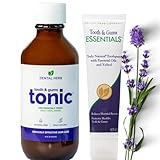 Healthy Gums Starter Kit – Tooth & Gums Tonic (18 oz) + Essentials Toothpaste | Fluoride-Free, Alcohol-Free, Vegan, Plant-Powered Oral Care by Dental Herb Company