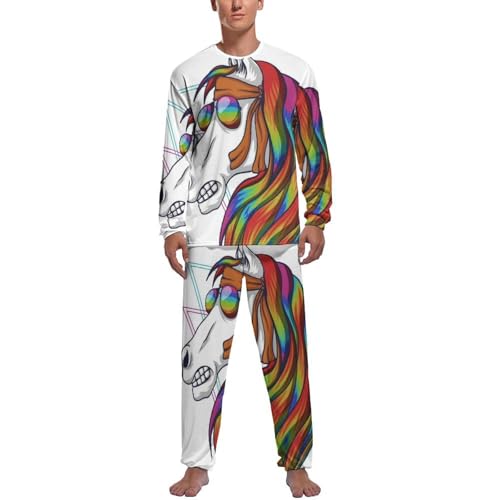 Ensemble de Pijama Homme Anti-Friction Coupe Ample Nuit Paisible