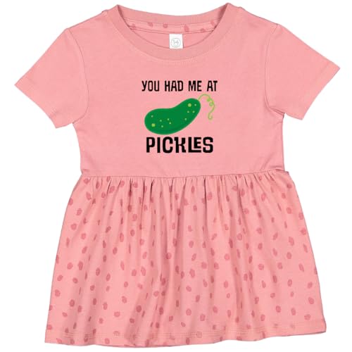 inktastic You Had Me at Pickles Infant Dress
