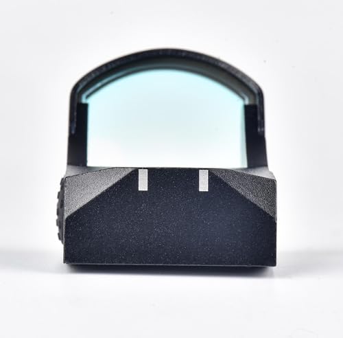 Ade Advanced Optics Crusader RD3-009 Red Dot Sight + Optic Mounting Plate for Smith Wesson SW MP 380 Shield EZ Pistol + Standard Picatinny Mounting Plate