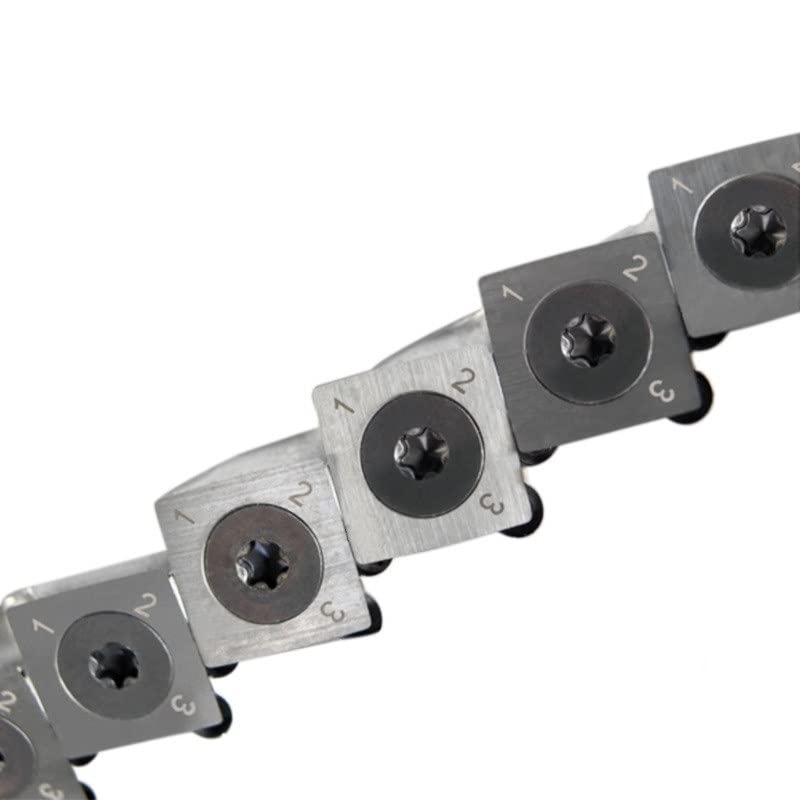 Inserciones Cuadradas de Carburo 13.8mm para Torneado 10pcs miniatura 2