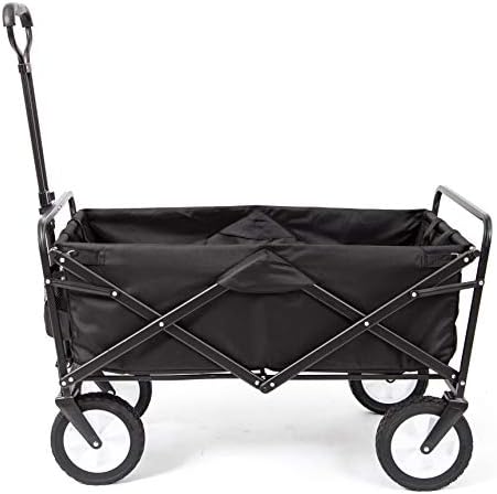 Mac Sports Collapsible Folding Outdoor Utility Wagon, Gingham