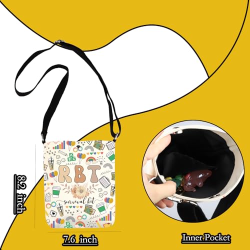 WCGXKO Behavior Therapist Gift ABA Therapist Technician RBT BCBA Gift Behavior Therapist Gift Crossbody Bag2