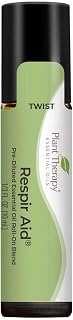Plant Therapy Respir Aid Essential Oil | Sinus, Airway and Congestion Clearing Synergy Blend | 100% Pure, Pre-Diluted Roll-On, Natural Aromatherapy, Therapeutic Grade | 10 milliliter (1/3 ounce)