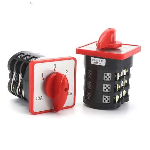 Commutateur de transfert HZ5D-40/7,5 M06 tripolaire 40A 7,5 kW
