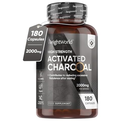 WeightWorld Activated Charcoal Capsules for Digestion Cover