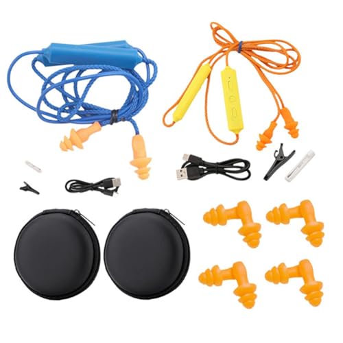 Auriculares Bluetooth para el trabajo con cancelación de ruido y protección auditiva en obras