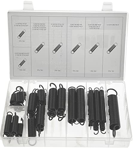 Muelles de extensión grandes Swordfish 30210, kit de resortes mecánicos de 31 unidades