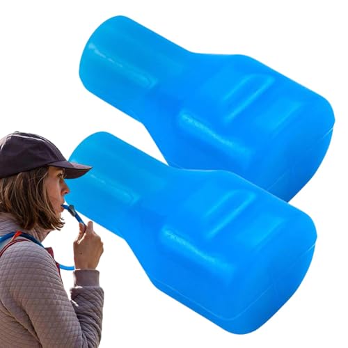 Tanxemery Unisex Bite Valve Cover, Replacement Mouthpieces for Bite Valves - Pack of 2 Bite Valve Nozzles Bite Valve Cover - Replacement Nozzle, Replacement Mouthpieces, Safe for Hydration Pack