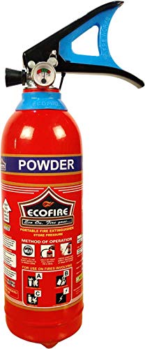 ECO FIRE Premium ABC Dry Powder Type Fire Extinguisher ISI Mark with Wall Mount Hook for Home, kitchen, Office, School and Industrial Use IS:15683 Capacity-1 kg (B0881PK4MX) Amazon Price History, Amazon Price Tracker