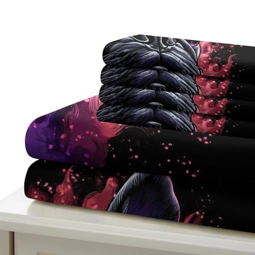 Lit bouledogue français 140x200cm pour créer un cocon douillet d'adolescent