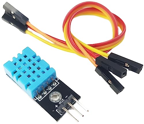 DHT11 Temperature and Humidity Sensor Module 2-Pack, for Arduino, ESP32, ESP8266, Raspberry Pi, IoT DIY Projects, Built-in Resistor for Easy Integration - Image 3
