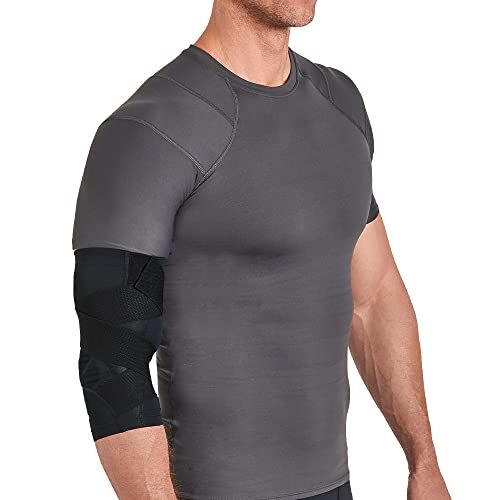 Adjustable Compression Elbow Sleeve for Tennis and Golfers Elbow - Medium