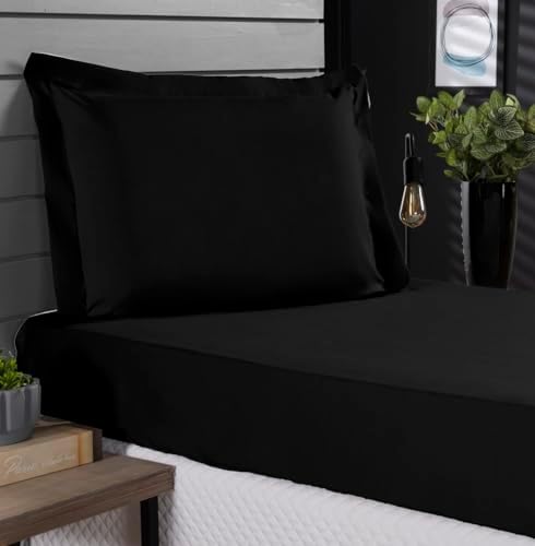 Jogo de Cama Solteiro 400 Fios Percal 02 Peças Com Aba Americana,...