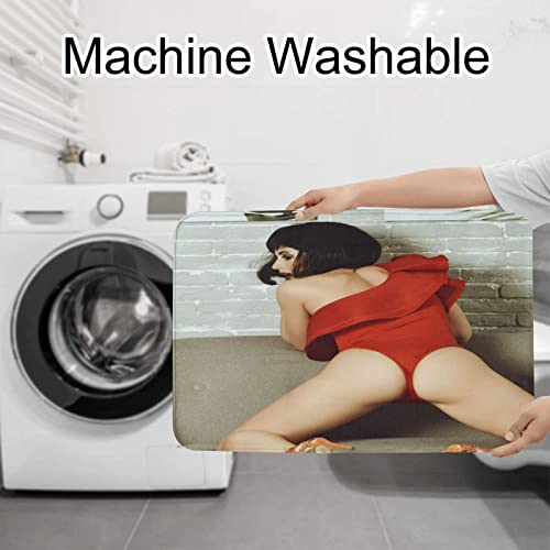 Badematten Set 3 Teilig,Toilettenmatte Set,3Er Badgarnitur Badezimmer Matte Set Dusch Bade Matte Vorleger Teppich 3D… – Bild 7