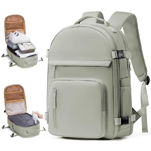 coofay Vacuum Backpack Travel with Pump Vacpack Travel Backpack with