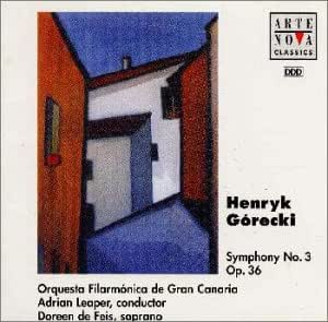 Amazon.co.jp グレツキ/交響曲第3番「嘆きの歌の交響曲」 ミュージック