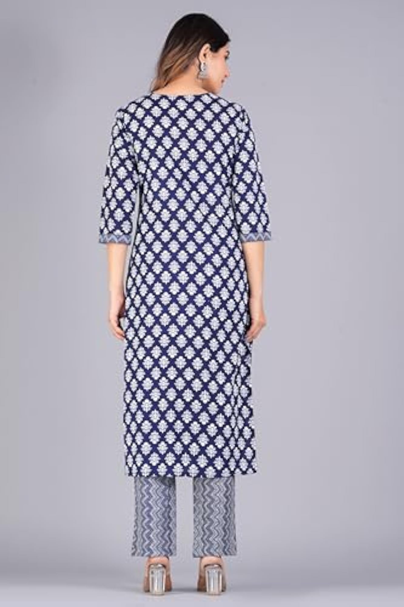Women's Printed Kurta Pant and Dupatta Set