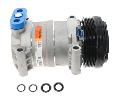 ACDelco Gold 15-22124A Air Conditioning Compressor, Black
