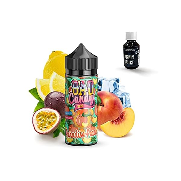 Bad Candy Aroma paradise peach - Shake-and-Vape - Zum Mischen mit Basisliquid für E-Liquid - 20 ml - Plus 100ml…