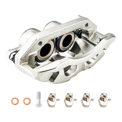 Image of PHILTOP Front Right Disc Brake Caliper Assembly 18B5054 Replacement For 2011-2011 Dakota, 2009-2010 Ram 1500, 2009-2010 Dakota, 2011-2018 1500, 2007-2009 Durango, Front Right Passenger Side