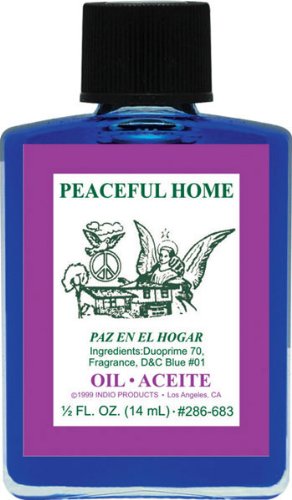(1Pack) Indio Products Spiritual Anointing Oil- Peaceful Home 1/2oz