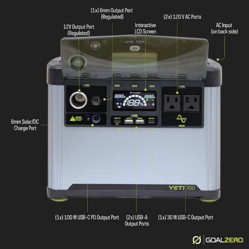 Goal Zero Yeti 700 Power Station 677Wh — view 8