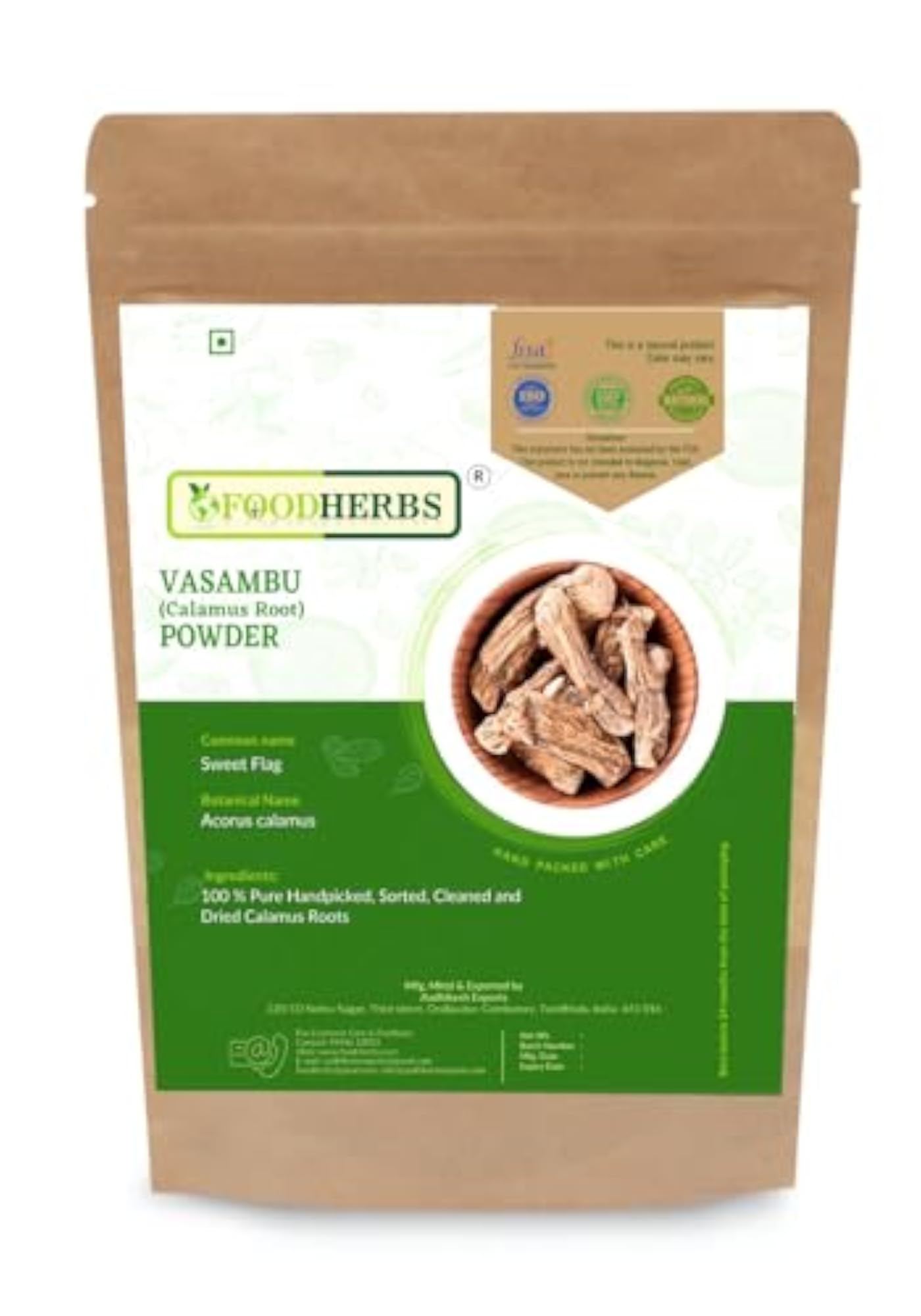 Foodherbs Vasambu Powder, 200g