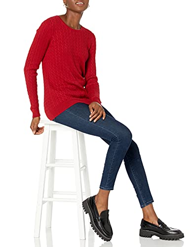 Image of Amazon Essentials Women's Lightweight Cable Knit Long Sleeve Sweater