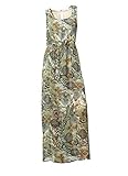 Idealer Sommerbegleiter Linea Tesini Damen Designer-Maxikleid, khaki, Größe:44