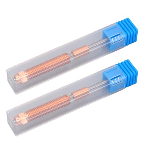 2 Pcs Quick Swap Nozzle 0.4 mm with Ti Alloy Heat Break and Hardened Steel CrZrCu All Metal Integrated Design Compatible