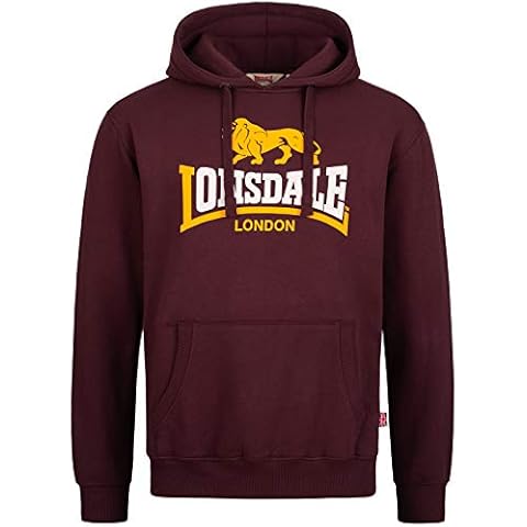 Lonsdale Sudadera con Capucha Oxblood Cover