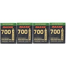 Maxxis Welter Weight 700x23-32C 80mm Bike Inner Tube Presta FV, 4 Pack, STB2214-4
