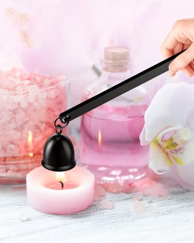 RONXS Kerzenzubehör Set 3 in 1, Dochtschere Kerzenlöscher und Docht-Dipper, Candle Wick Trimmer mit Geschenkpaket für Kerzenliebhaber