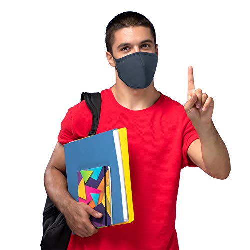 Cloth Face Masks Reusable Washable Cotton Face Mask Adjustable Masks 3 Layer Safety Face Covering for Women Men 6 Pack - Image 4