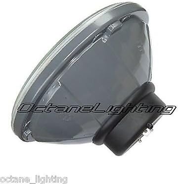 Octane Lighting 5-3/4" 6V Motorcycle Halogen Headlight Headlamp Crystal Clear Bulb 60/55W 6 Volt