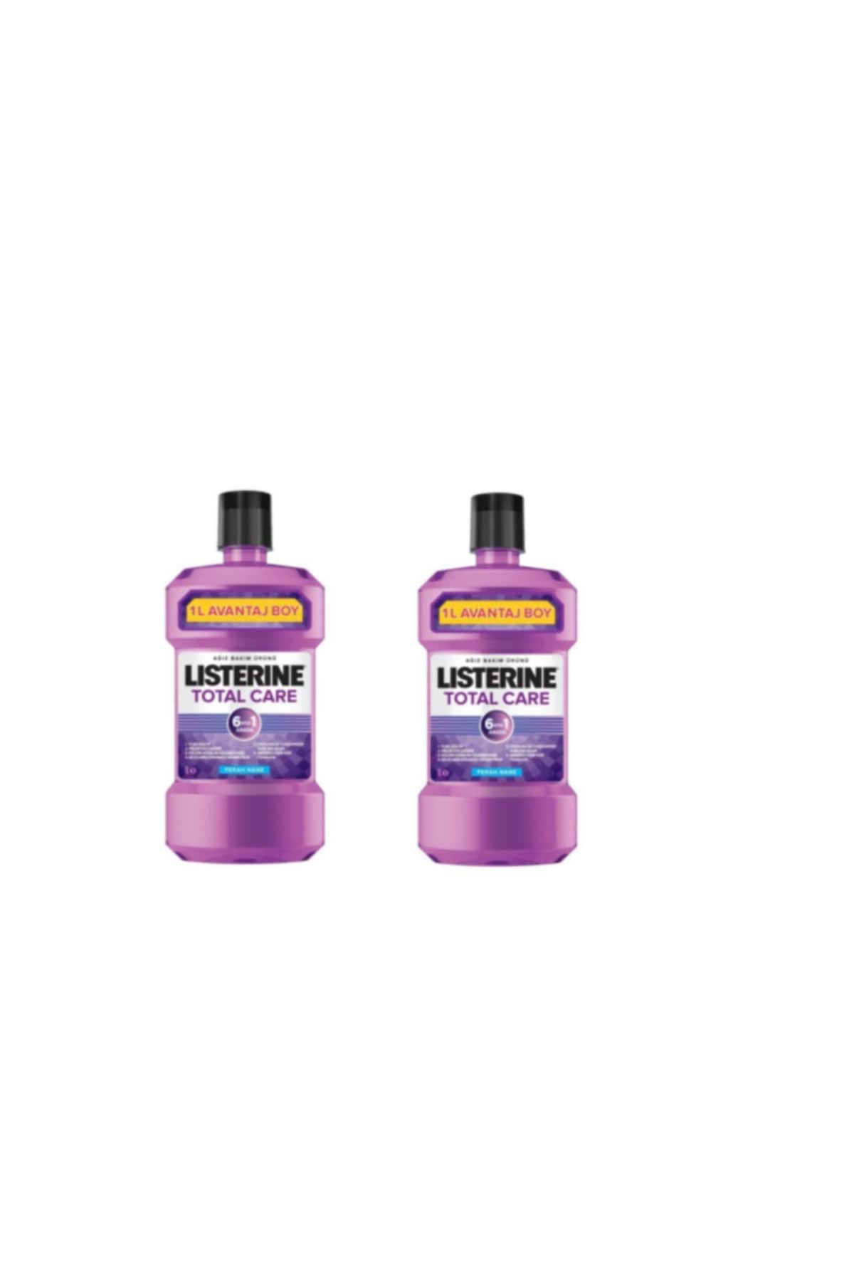 Listerine Total Care Ağız Çalkalama Suyu, 1000 ml, 2 Adet