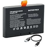 CHUNCAIL Batterie Li-ion de rechange 21,6 V 5000 mAh avec entr�e de type C pour haut-parleur Bluetooth JBL PartyBox 520