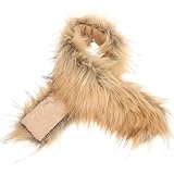 Écharpe cache-cou facile à attacher et à détacher grâce à son cordon dissimulé, adaptée à différents types de vêtements d'hiver, pratique à utiliser, col de déguisement