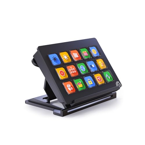 293V3 Visual Desktop Keyboard with Large Screen & Macro Pad