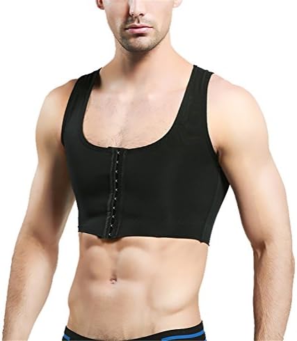 Gynecomastia Hide Man-Boobs Chest 