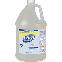 Dial Sensitive Skin Antimicrobial Soap Refill - 1 gal 3.8 L - Kill Germs - Skin, Hand - Clear - Antimicrobial - 1 Each