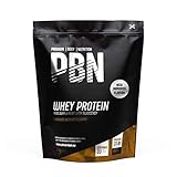 PBN Premium Body Nutrition Proteína de suero de leche en polvo, 1 kg, sabor chocolate con avellanas, sabor optimizado