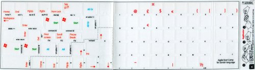 Boot Camp Danish Transparent Keyboard Labels Layout Apple Size #TOP1