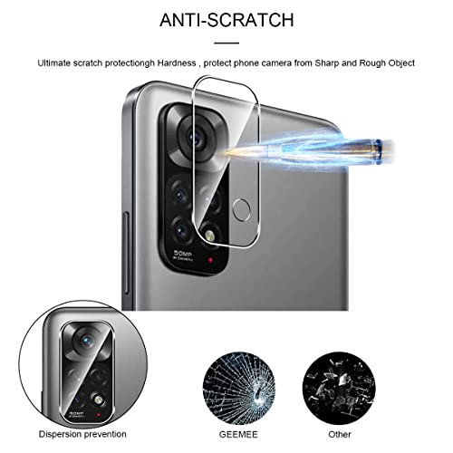 GEEMEE Pellicola Fotocamera per Xiaomi Redmi Note