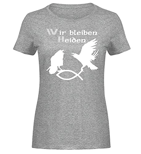 T-Shirt chiné pour Femme idéal pour vos sorties décontractées en taille M