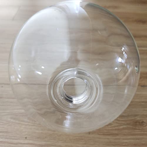 Image of KCO Lighting Clear Glass Globe Shade Replacement Bubble Glass Lampshade Cover for Light Fixtures Wall Sconces Chandelier Pendant Light, 5.9 inch Diameter